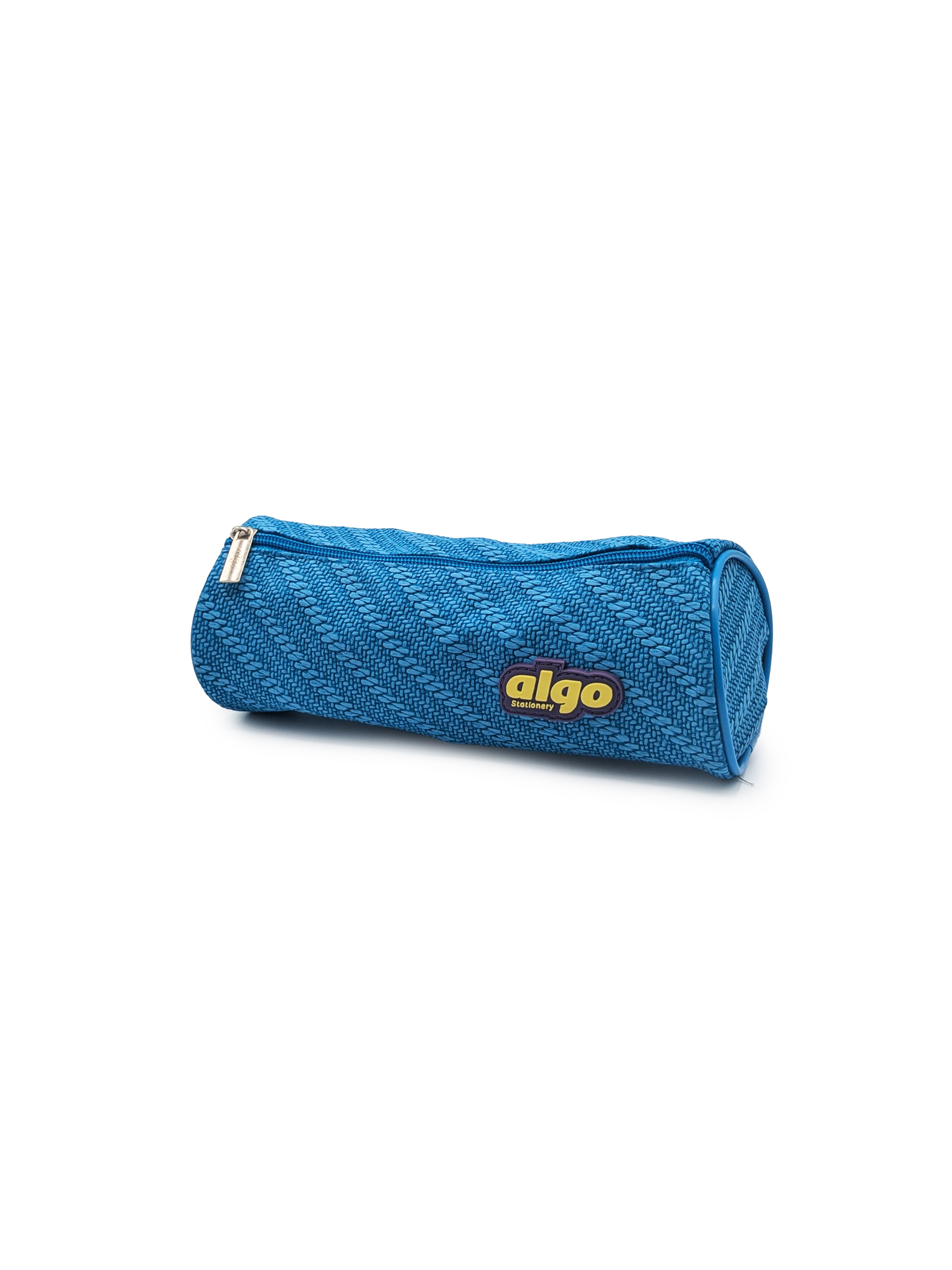 Trousse ronde Algo effet tressé – couleurs assorties