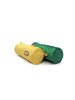 Trousse ronde Algo effet tressé – couleurs assorties