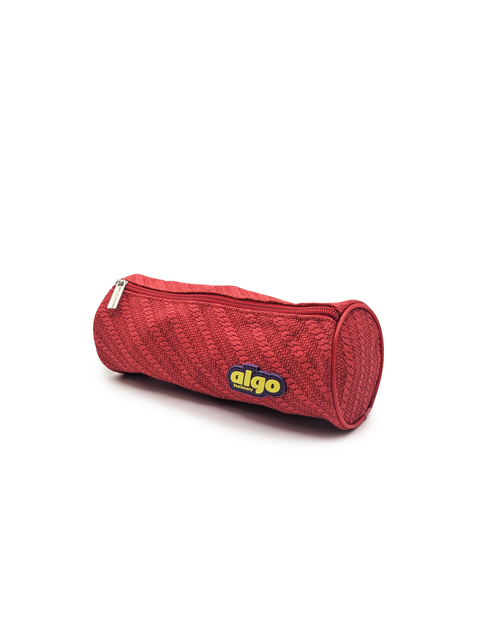 Trousse ronde Algo effet tressé – couleurs assorties